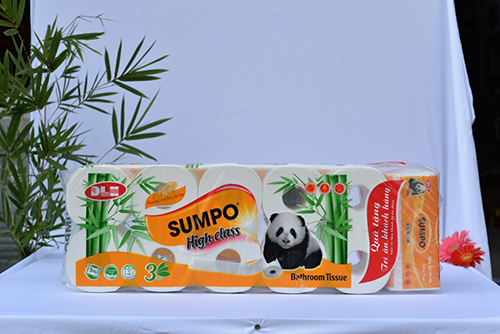 Giấy vệ sinh Sumpo cam lô 10 cuộn